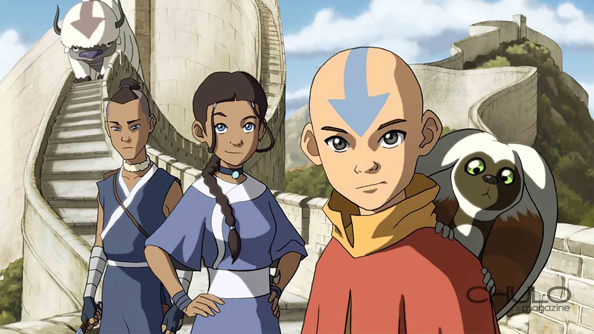 Aang, Sokka, and Katara from Nickelodeon's 'Avatar: The Last Airbender'