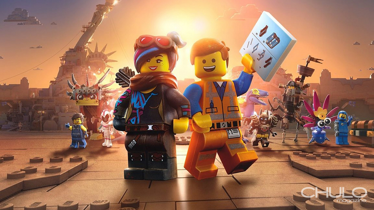 Wyldstyle/Lucy and Emmet from 'The LEGO Movie'