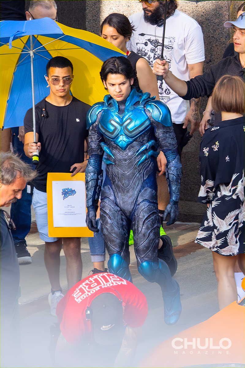 Blue Beetle's HBO Max movie costume, revealed at DC FanDome - Polygon