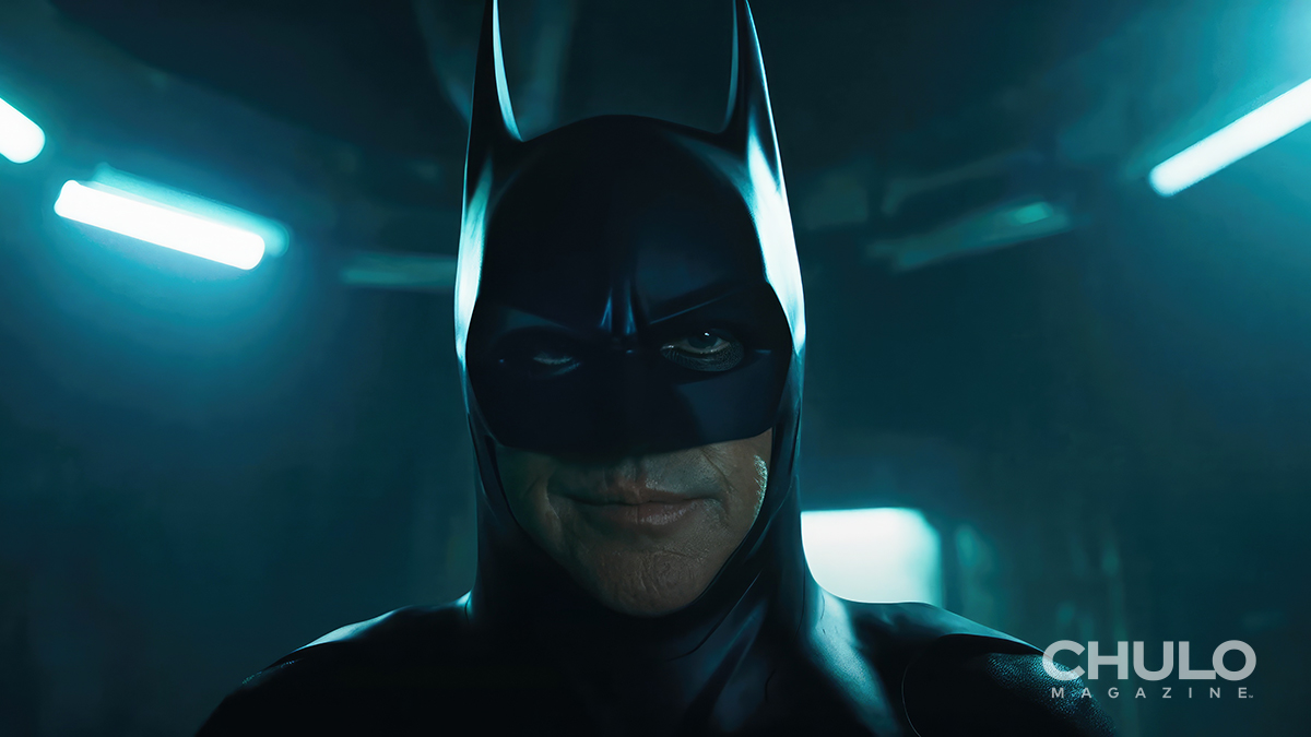 Michael Keaton as Batman in The Flash