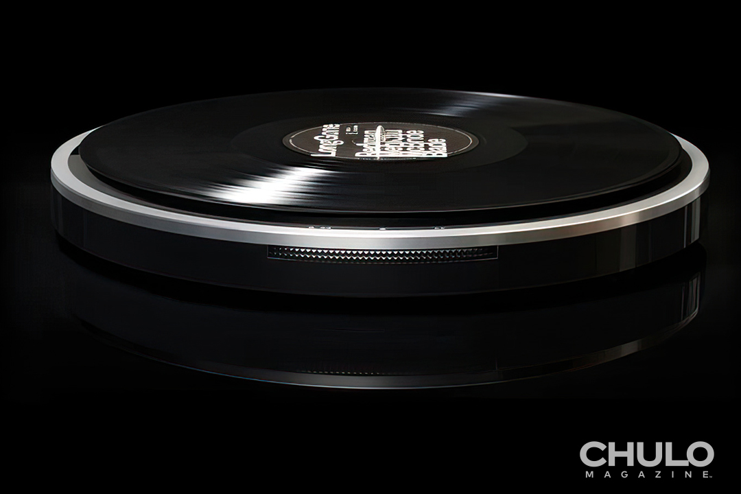 The Black Wheel Turntable by Miniot